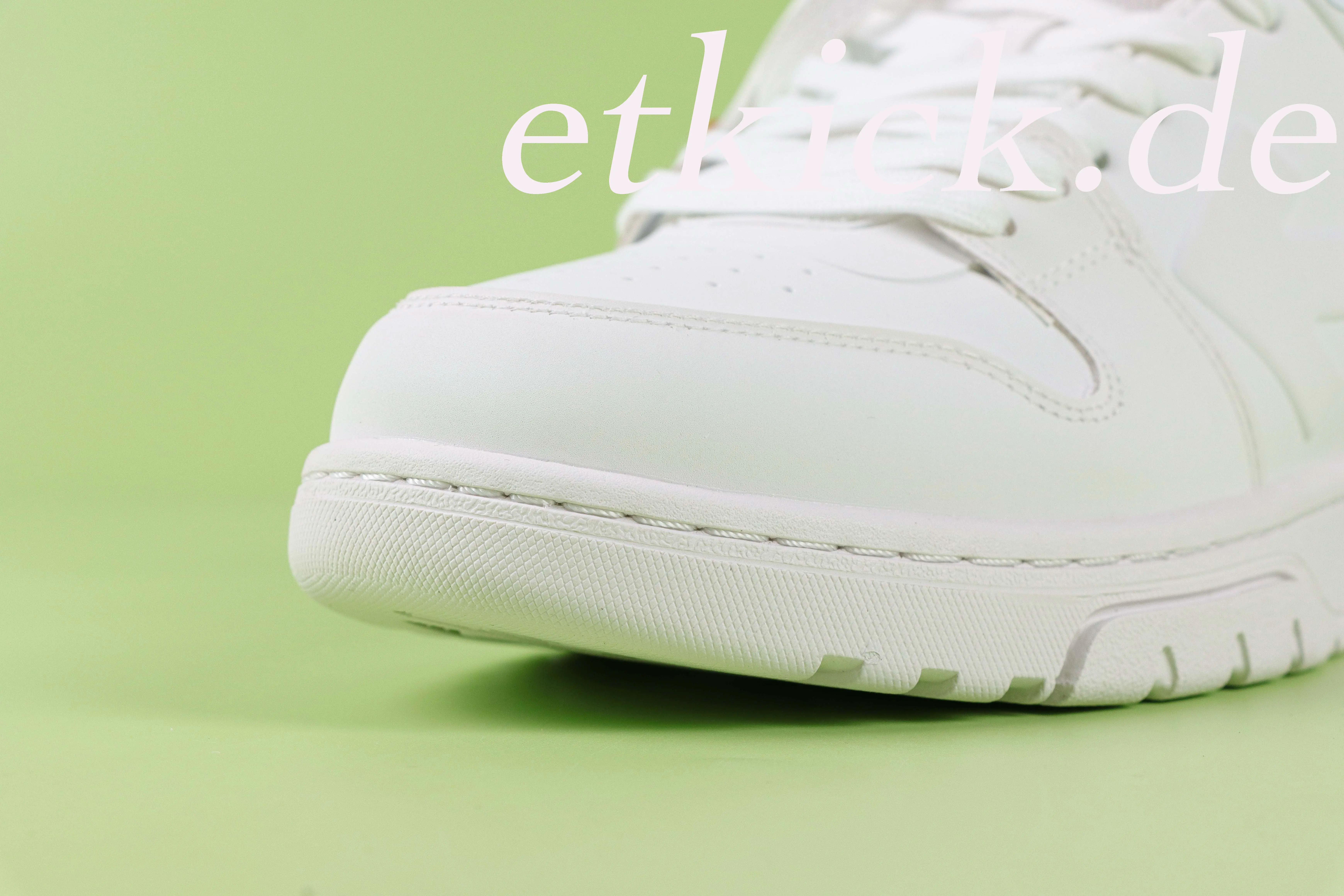 OFF-WHITE Out Low Tops Weiß-Orange – Bild 3