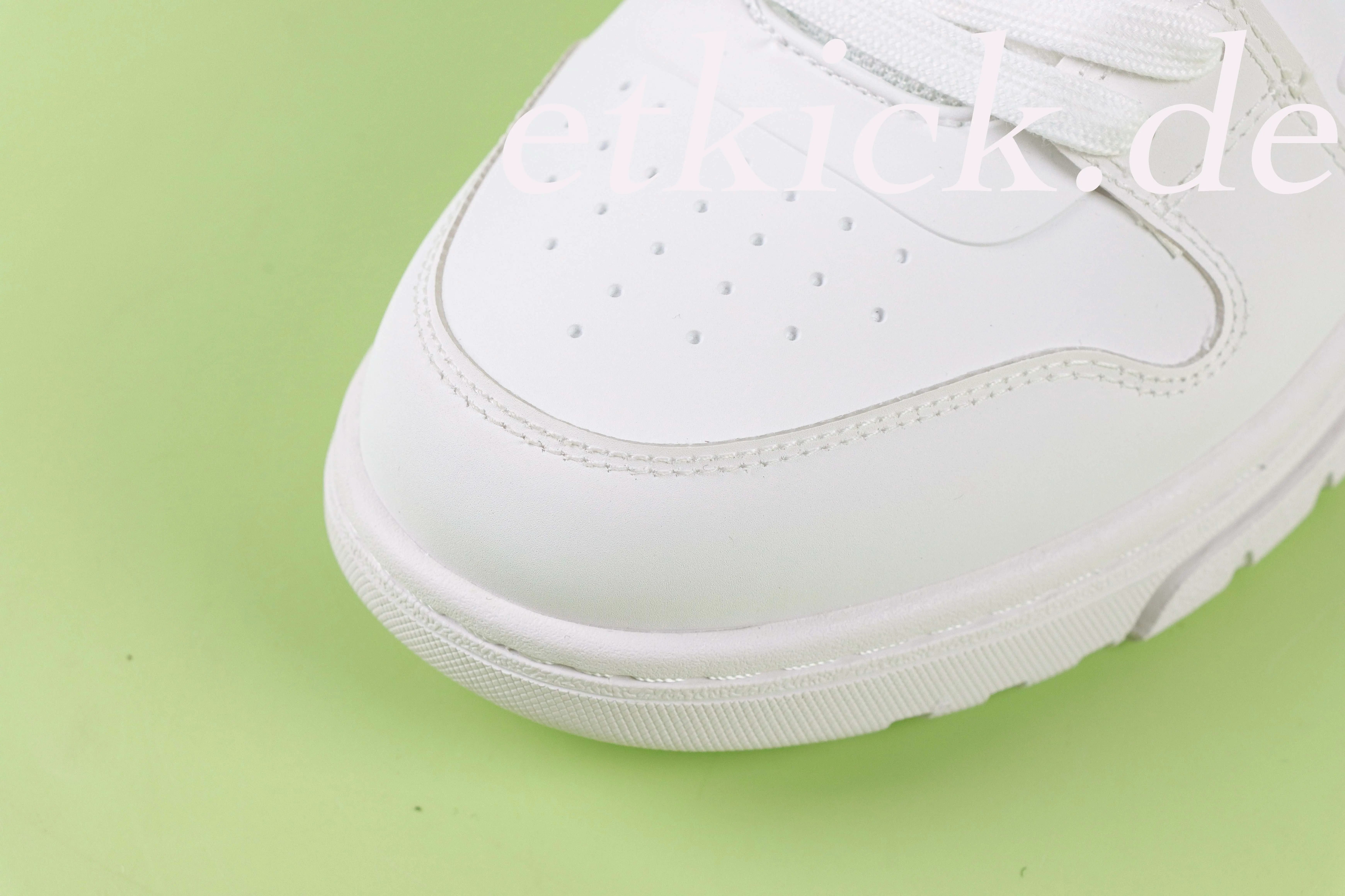 OFF-WHITE Out Low Tops Weiß-Orange – Bild 4