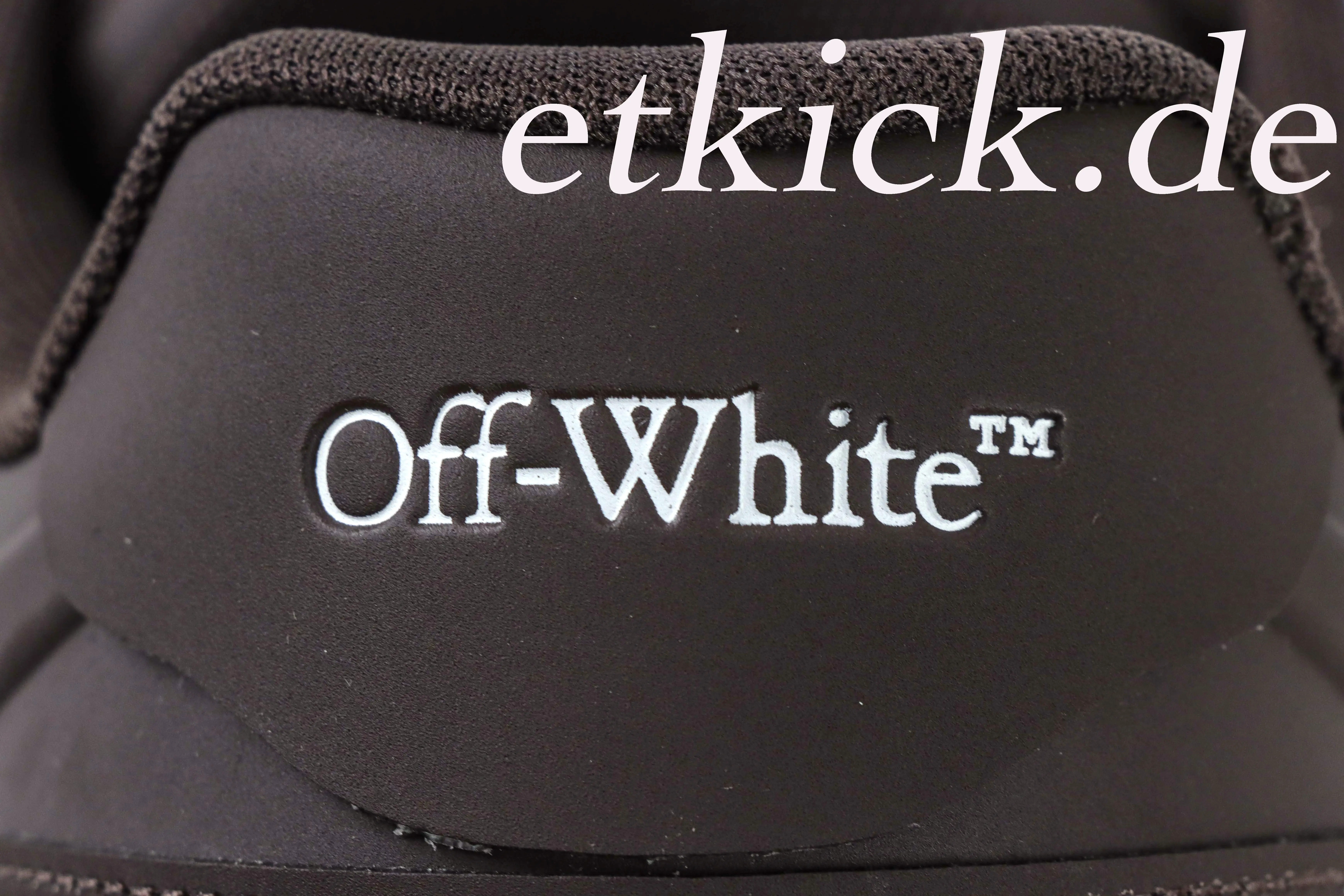 Off-White – Out Of Office Lifted-Sneaker in Braun – Bild 6