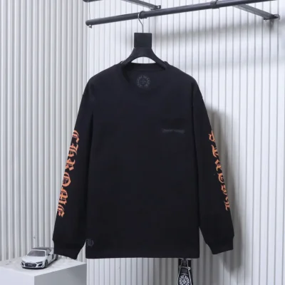 Chrome Hearts Vorderansicht Schwarz
