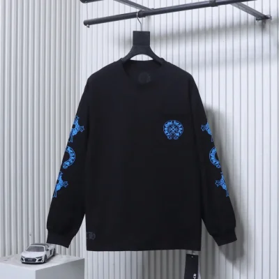 Chrome Hearts Vorderansicht Schwarz