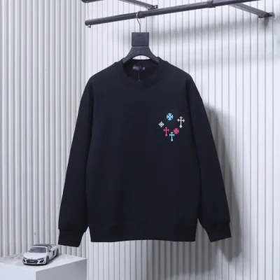 Chrome Hearts – Vorderansicht Schwarz