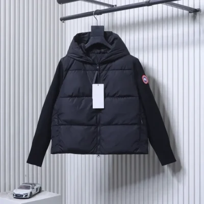 Canada Goose Vorderansicht Mattschwarz