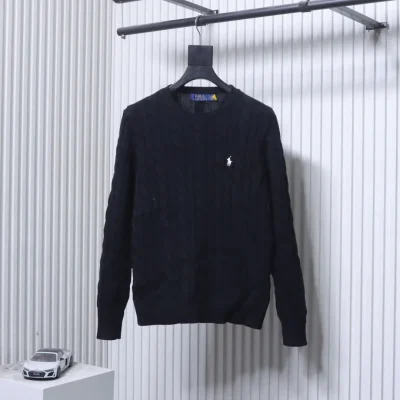 Ralph Lauren Vorderansicht Schwarz