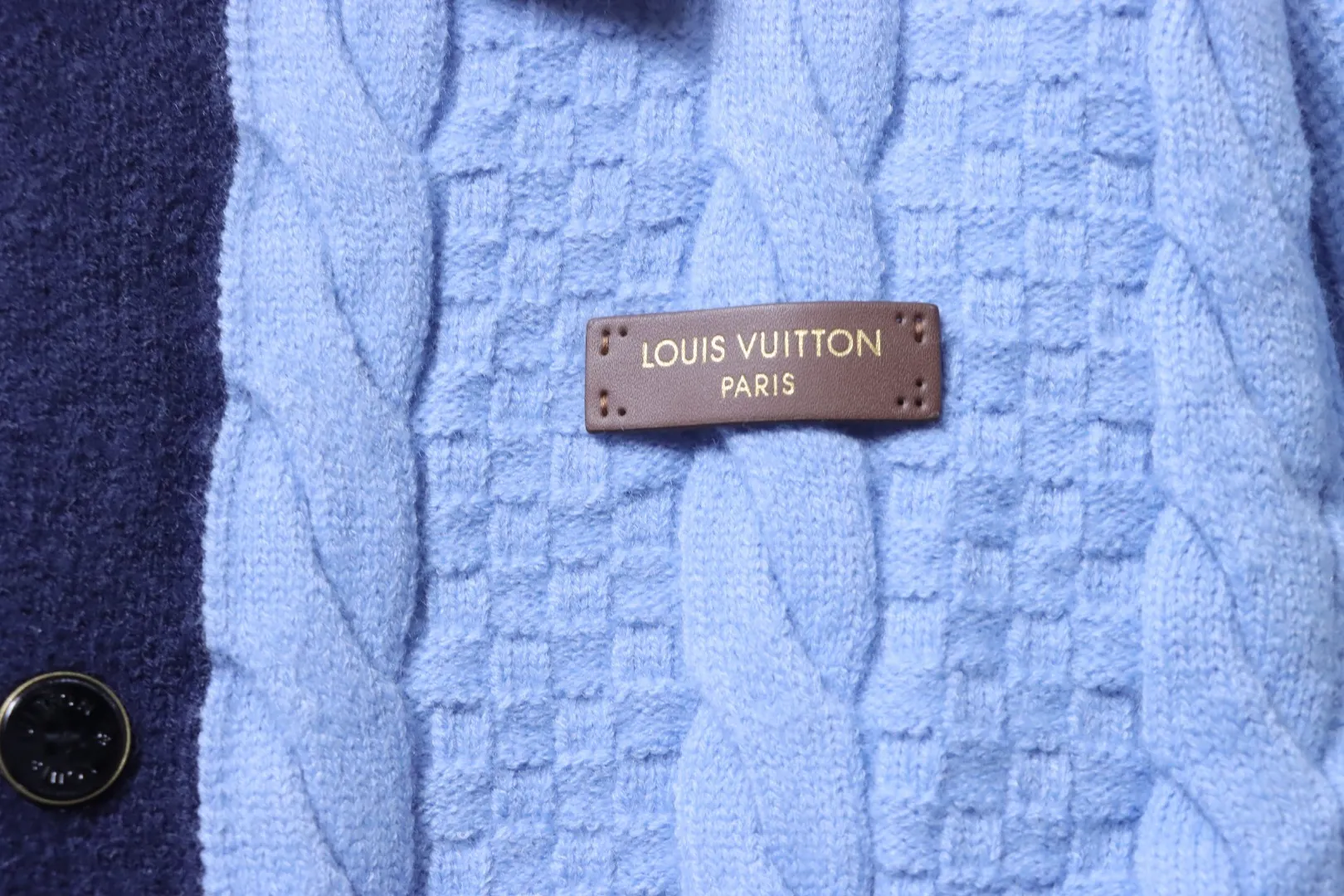 Louis Vuitton Markenlederetikett